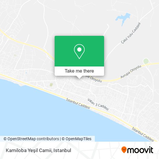 Kamiloba Yeşil Camii map
