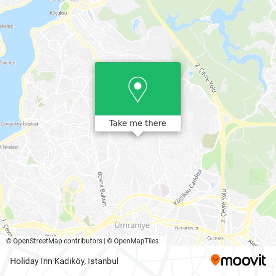 Holiday Inn Kadıköy map