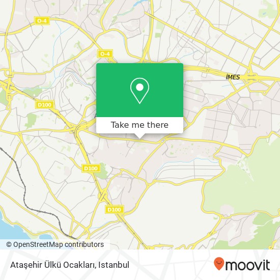 Ataşehir Ülkü Ocakları map