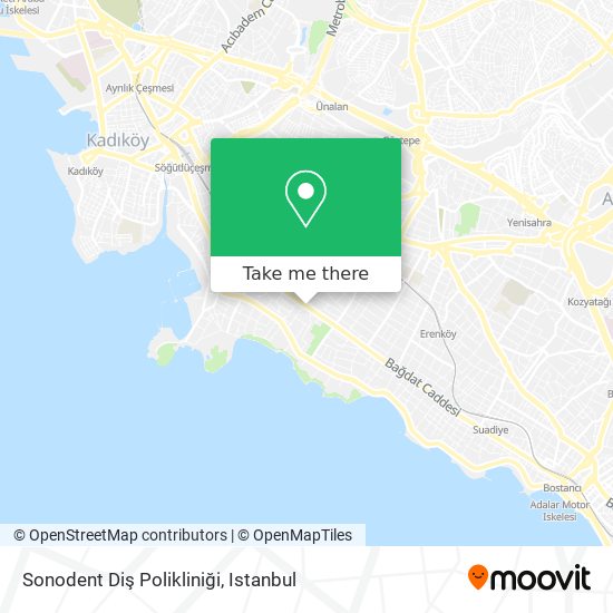 Sonodent Diş Polikliniği map