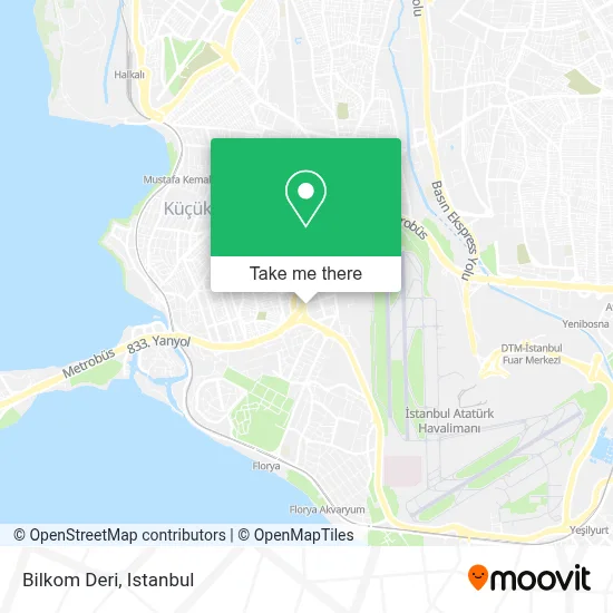 Bilkom Deri map