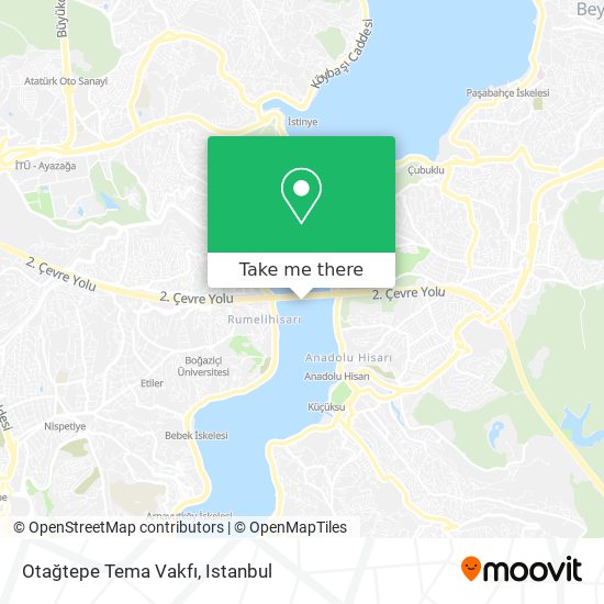 Otağtepe Tema Vakfı map