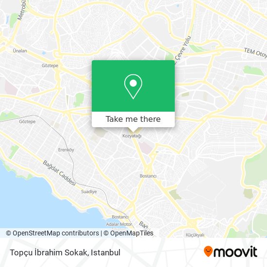 Topçu İbrahim Sokak map