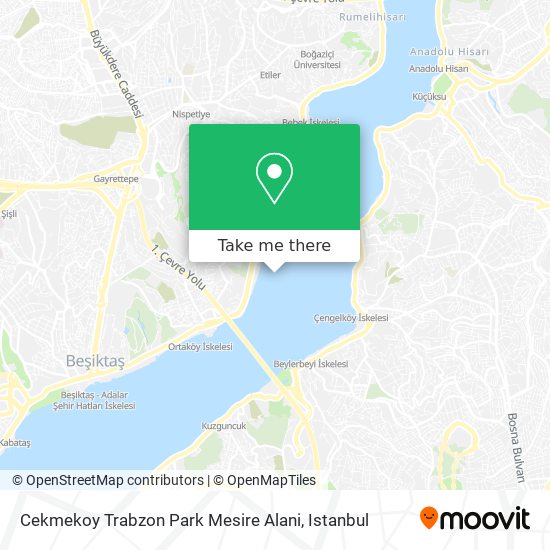Cekmekoy Trabzon Park Mesire Alani map