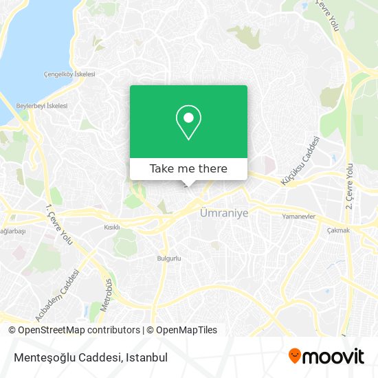 Menteşoğlu Caddesi map