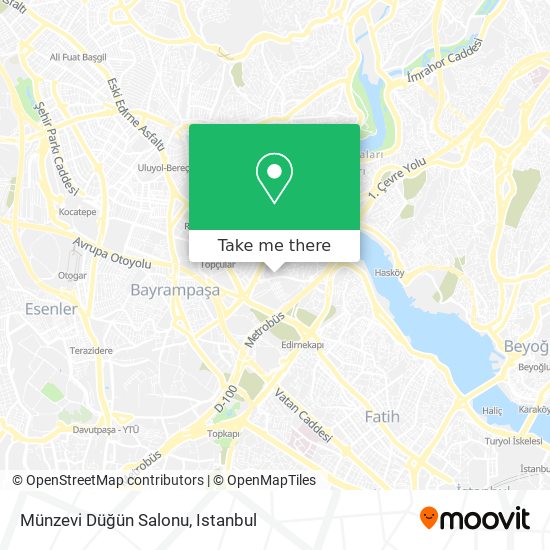 Münzevi Düğün Salonu map