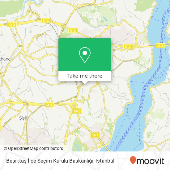 Beşiktaş İlçe Seçim Kurulu Başkanlığı map