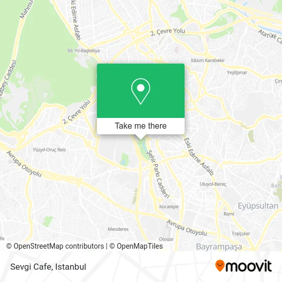 Sevgi Cafe map