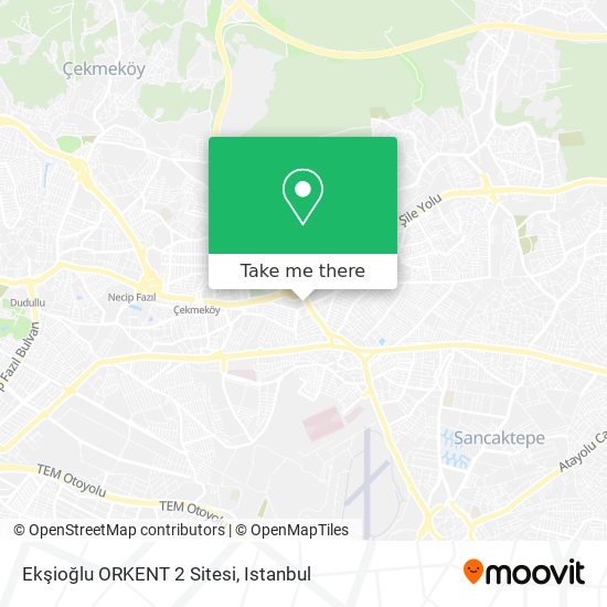 Ekşioğlu ORKENT 2 Sitesi map