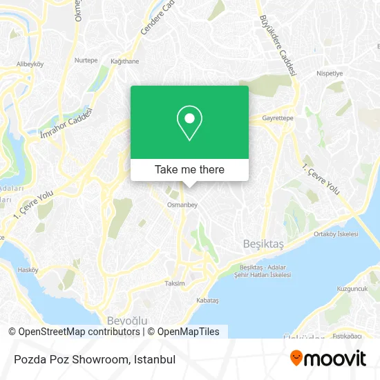 Pozda Poz Showroom map