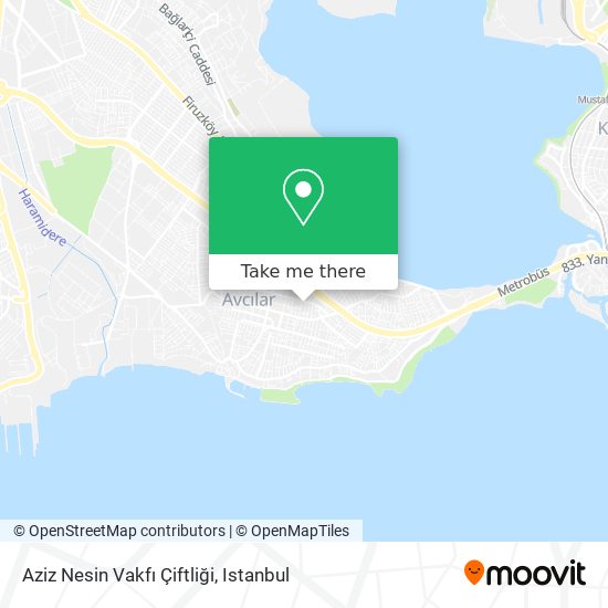 Aziz Nesin Vakfı Çiftliği map