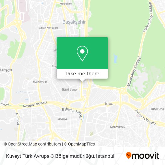 Kuveyt Türk Avrupa-3 Bölge müdürlüğü map