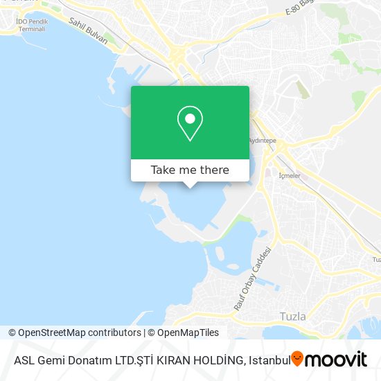 ASL Gemi Donatım LTD.ŞTİ KIRAN HOLDİNG map