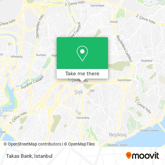 Takas Bank map