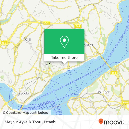 Meşhur Ayvalık Tostu map