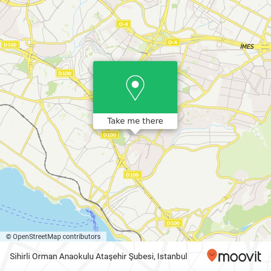 Sihirli Orman Anaokulu Ataşehir Şubesi map