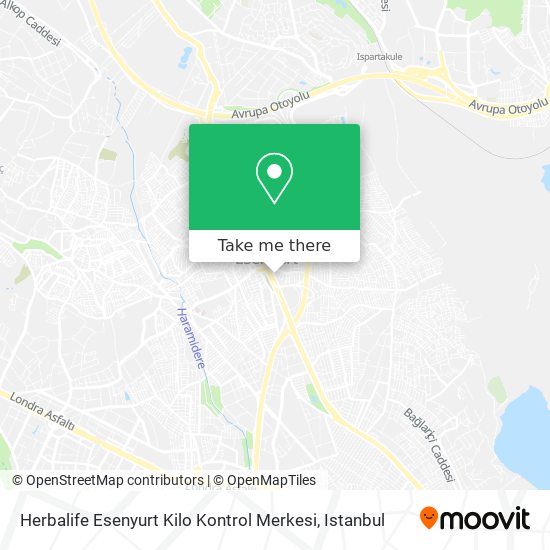 Herbalife Esenyurt Kilo Kontrol Merkesi map
