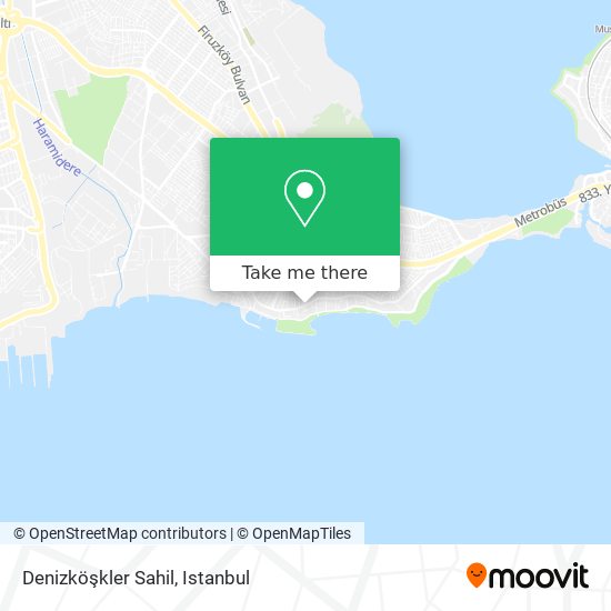 Denizköşkler Sahil map