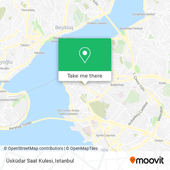 Üsküdar Saat Kulesi map