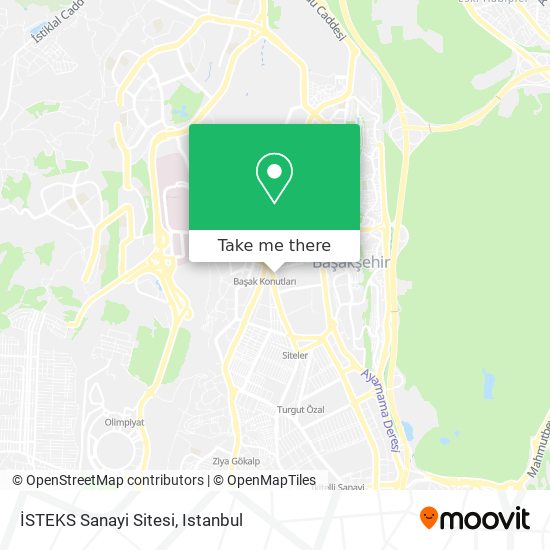 İSTEKS Sanayi Sitesi map