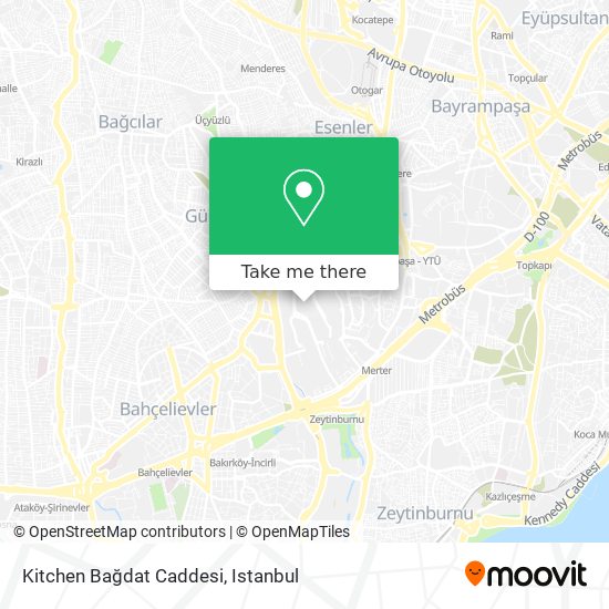 Kitchen Bağdat Caddesi map