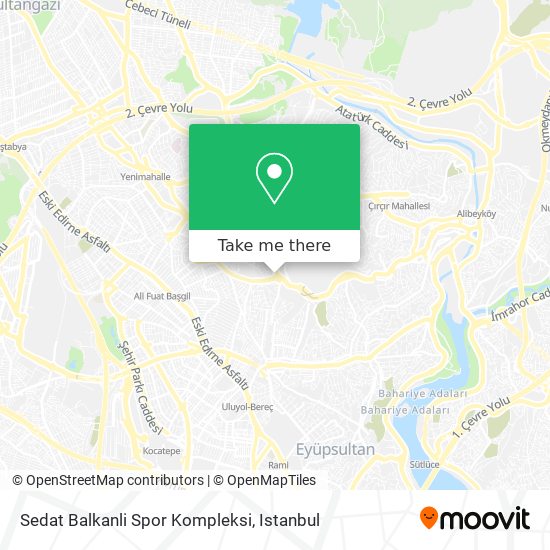 Sedat Balkanli Spor Kompleksi map