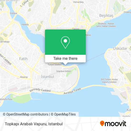 Topkapı Arabalı Vapuru map