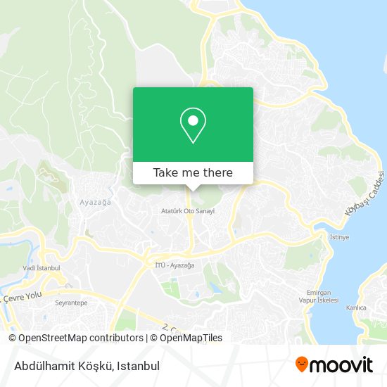 Abdülhamit Köşkü map