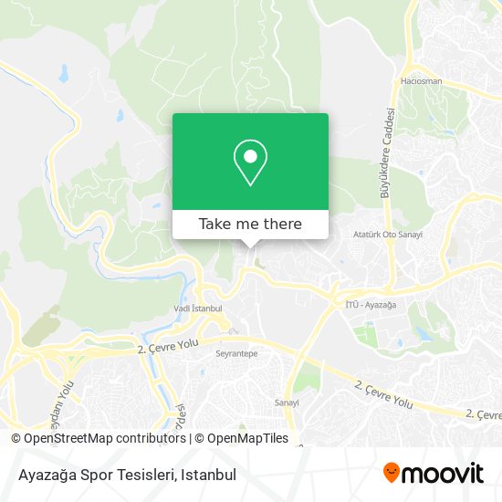 Ayazağa Spor Tesisleri map