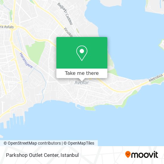 Parkshop Outlet Center map