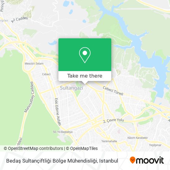 Bedaş Sultançiftliği Bölge Mühendisliği map
