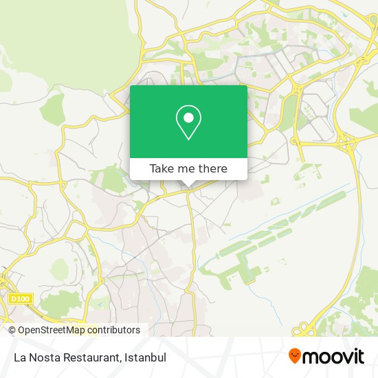 La Nosta Restaurant map