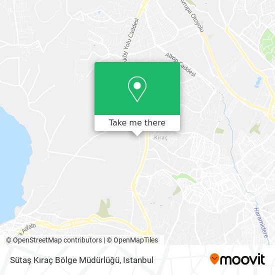 Sütaş Kıraç Bölge Müdürlüğü map