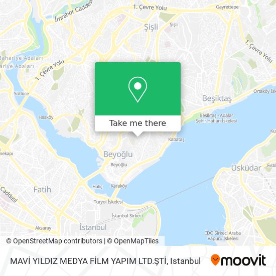 MAVİ YILDIZ MEDYA FİLM YAPIM LTD.ŞTİ map