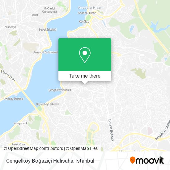 Çengelköy Boğaziçi Halısaha map