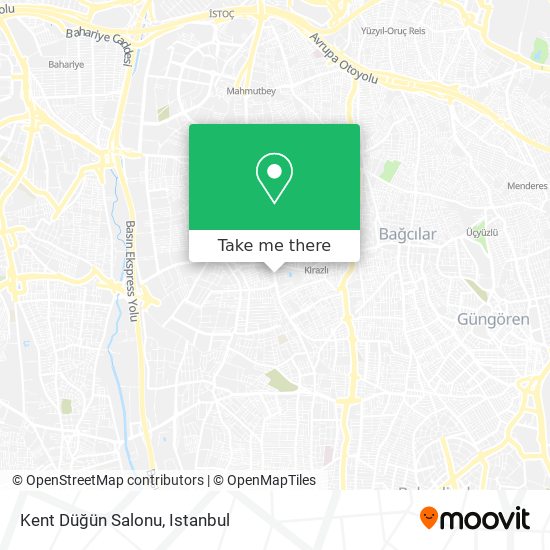 Kent Düğün Salonu map