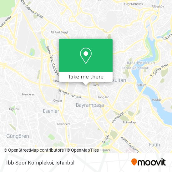 İbb Spor Kompleksi map