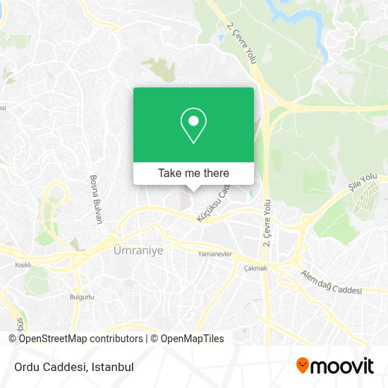Ordu Caddesi map
