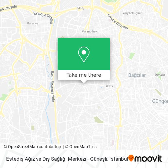 Estediş Ağız ve Diş Sağlığı Merkezi - Güneşli map