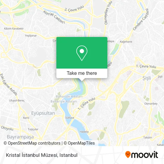 Kristal İstanbul Müzesi map