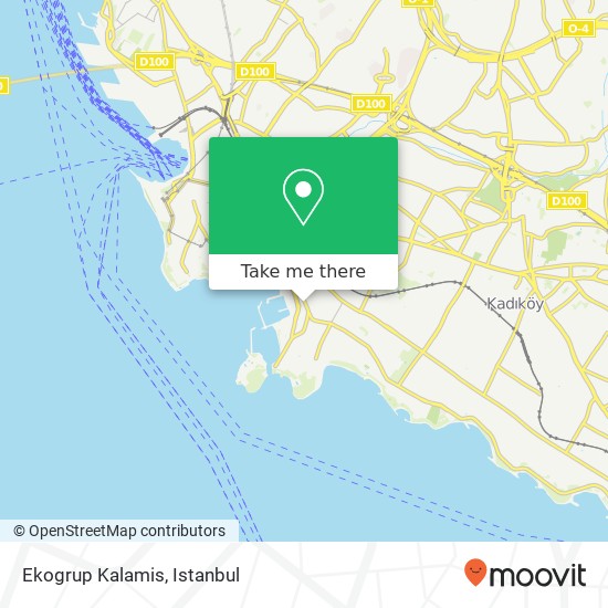 Ekogrup Kalamis map