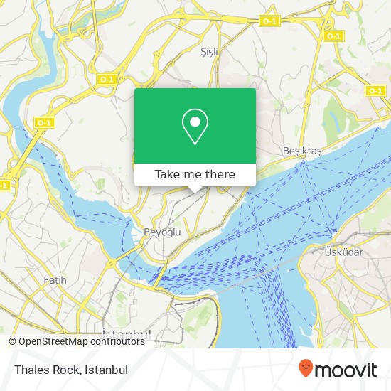 Thales Rock map