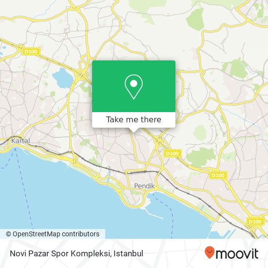 Novi Pazar Spor Kompleksi map