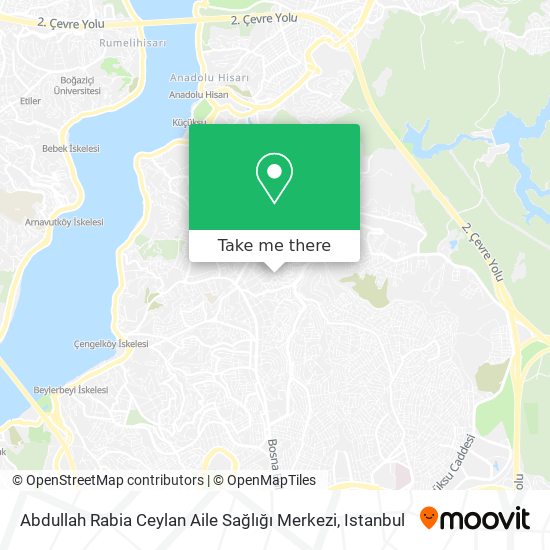 Abdullah Rabia Ceylan Aile Sağlığı Merkezi map