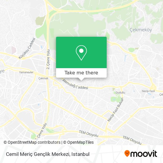 Cemil Meriç Gençlik Merkezi map