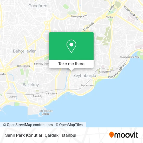 Sahil Park Konutları Çardak map