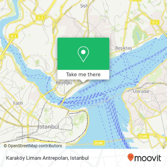 Karaköy Limanı Antrepoları map