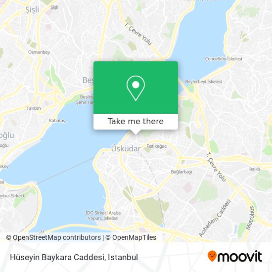 Hüseyin Baykara Caddesi map