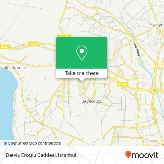 Derviş Eroğlu Caddesi map