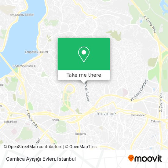 Çamlıca Ayışığı Evleri map